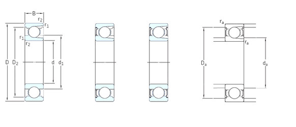 Rodamiento 311 SKF