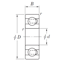 Rodamiento 3NC626HT4 GF KOYO