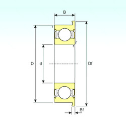 Rodamiento MF74ZZ ISB