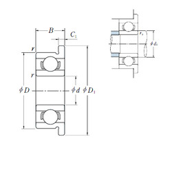 Rodamiento MF148 NSK