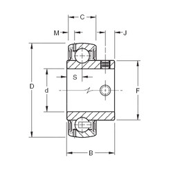 Rodamiento GYAE40RRB Timken