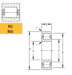 Rodamiento 600RU30 Timken