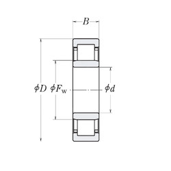 Rodamiento LLRJ4.1/4 RHP