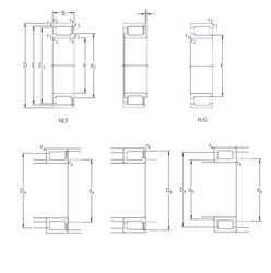 Rodamiento NCF2988V SKF