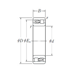 Rodamiento NN 3052 NSK