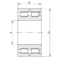 Rodamiento NNCF5013 V CX