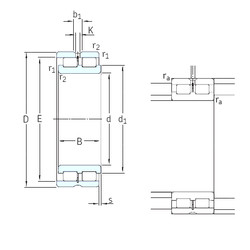 Rodamiento NNCL4880CV SKF