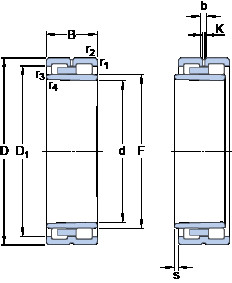 Rodamiento NNU 4922 BK/SPW33 SKF