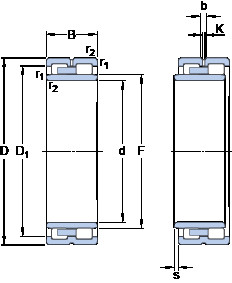 Rodamiento NNU 4921 B/SPW33 SKF