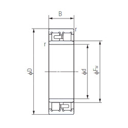 Rodamiento NNU4934 NACHI