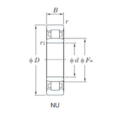 Rodamiento NU2326 KOYO