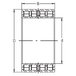 Rodamiento SL12 926 INA