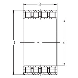 Rodamiento SL15 932 INA