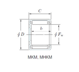 Rodamiento MHKM820 KOYO