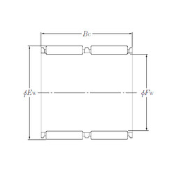 Rodamiento K36×42×46ZW NTN