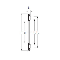 Rodamiento AX 4,5 90 120 Timken