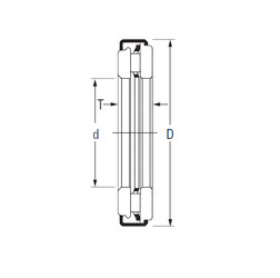 Rodamiento AXZ 10 70 96 Timken