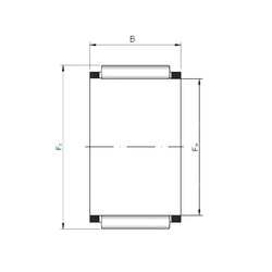 Rodamiento KBK12X15X13 ISO