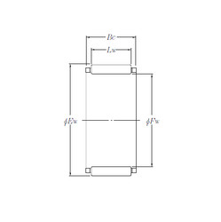 Rodamiento KBK9×12×11.7 NTN