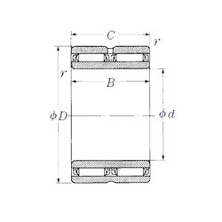 Rodamiento NAFW7010060 NSK