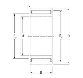 Rodamiento NAO50X78X20 KOYO