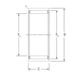 Rodamiento RNAO17X25X13 KOYO