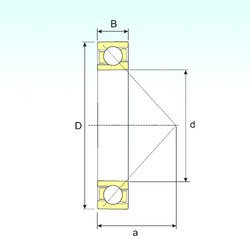 Rodamiento 7215 B ISB