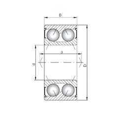 Rodamiento 3207 ZZ ISO