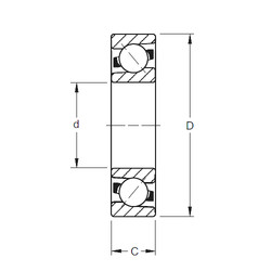 Rodamiento 7319WN MBR Timken