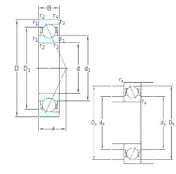 Rodamiento E 207 7CE3 SNFA