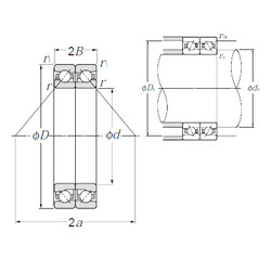 Rodamiento HTA920DB NTN