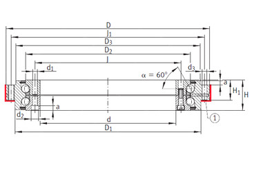 Rodamiento ZKLDF150 INA