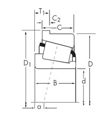 Rodamiento 14117A/14276-B Timken