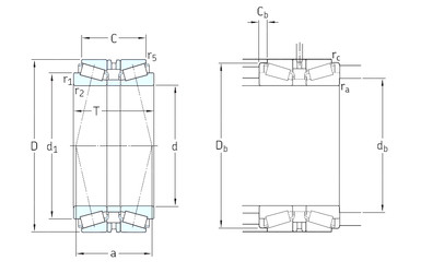 Rodamiento 30217T71J2/QDB SKF