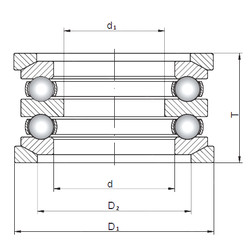 Rodamiento 54322U+U322 CX