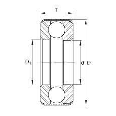 Rodamiento D36 INA