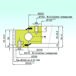 Rodamiento EB1.20.0224.200-1STTN ISB