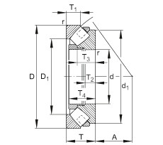 Rodamiento 29392-E-MB FAG