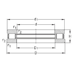 Rodamiento 81276-MB NKE