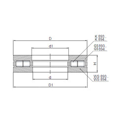 Rodamiento 89310 CX