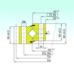 Rodamiento ER1.16.1644.400-1SPPN ISB