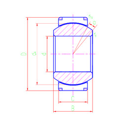 Rodamiento GEH280XT LS