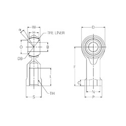 Rodamientos RBT20 NMB