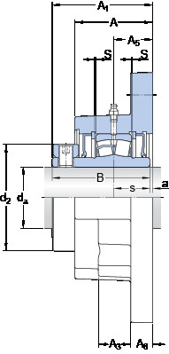 Rodamiento FYR 4 SKF