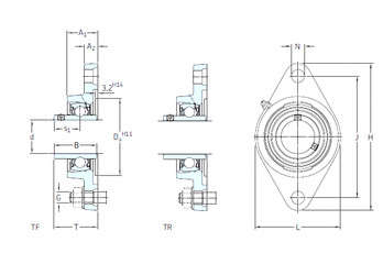 Rodamiento FYTB 17 TF SKF