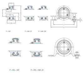 Rodamiento P 85 R-1.1/2 FM SKF