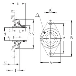 Rodamiento RCJT50-N NKE