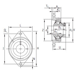 Rodamiento RCJTZ50 INA