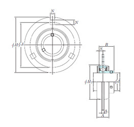 Rodamiento SBPF203 KOYO