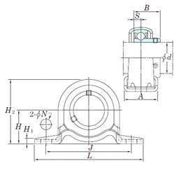 Rodamiento SBPP204-12 KOYO